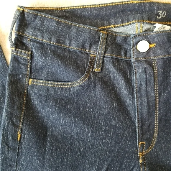 H&M &DENIM Skinny Regular Ankle Dark Blue Denim Size 8 - Picture 6 of 9